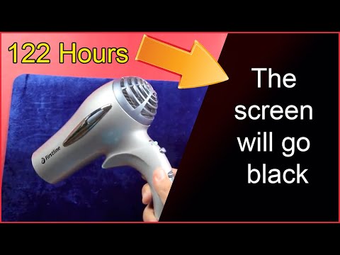 Hair dryer - relaxation and tinnitus - 5 days - 122 hours Sound treatment -