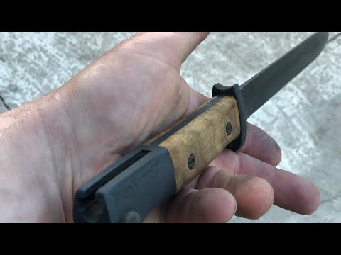 Restoration Rusty Knife. WW2  Bayonet Restoration