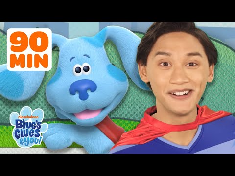 Blue and Josh Play Games with Magenta, Rainbow Puppy &amp; Lola! | 90 Minutes | Blue's Clues &amp; You!