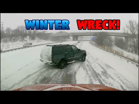 Best Of WINTER Fails | Idiots vs. Snow | Bad Drivers, Brake check, Instant Karma, Car Crash