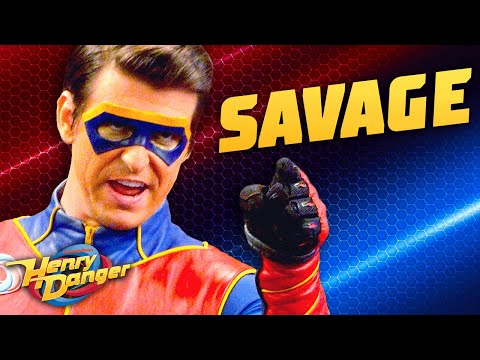 Captain Man's Most SAVAGE Moments! 😈 | Henry Danger