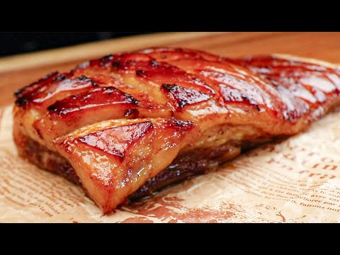 I won't fry pork belly anymore! Very tasty and healthy pork belly in the oven! ASMR