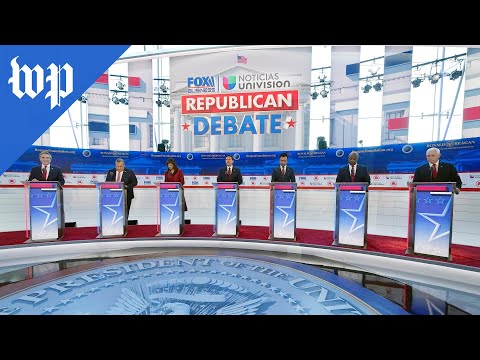 The second Republican primary debate, in 3 minutes