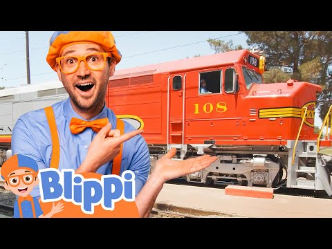 SoCal Trains Blippi Educational Videos | Trick or Treat | Spooky Halloween Stories For Kids