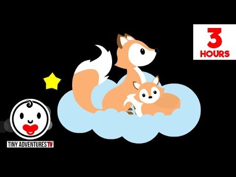 Baby Sensory - Sleepy Time Baby &amp; Me -  High Contrast Animation - 3 Hours of Gentle Lullabies