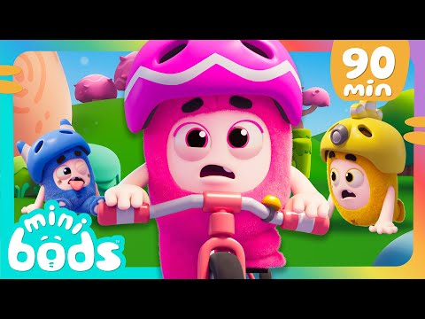 Newt Makes a Brake for It! | 🌈 Minibods 🌈 | Preschool Cartoons for Toddlers