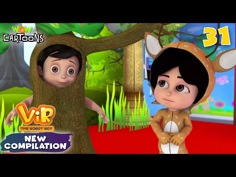 Vir The Robot Boy in Hindi: New Compilation 31 | Animated Series | Wow Cartoons