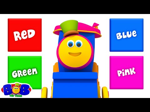 Learn Colors with Bob the Train Fun Learning Video for Kids