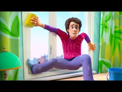 The Window Cleaner | The Fixies | Cartoons for Kids