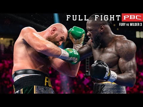 Fury vs Wilder 3 FULL FIGHT: October 9, 2021 | PBC on FOX PPV