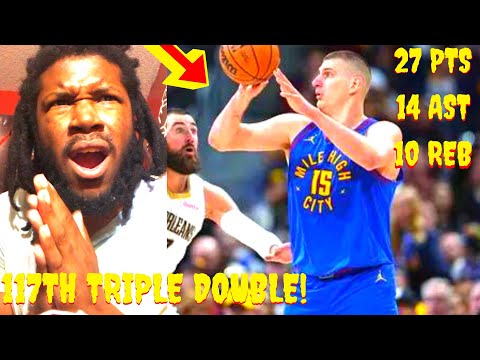 NUGGETS VS PELICANS REACTION 2024 DENVER NUGGETS VS NEW ORLEANS PELICANS HIGHLIGHTS REACTION 2024