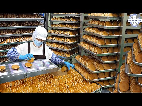 Clean Korean food factory! Citrus chip cookies, mini pancakes, pear bread