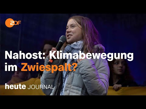 heute journal 14.11.23 Nahost-Konflikt, Fridays for Future, Linksfraktion