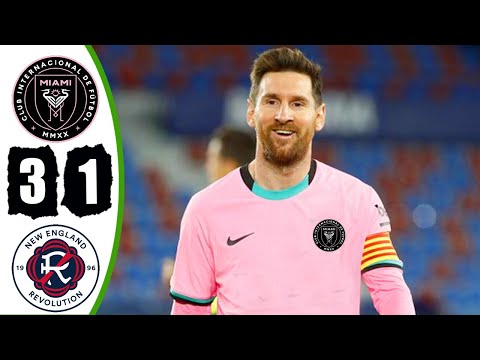 Inter Miami vs New England 1-3 Hіghlіghts &amp; All Goals  2023 HD