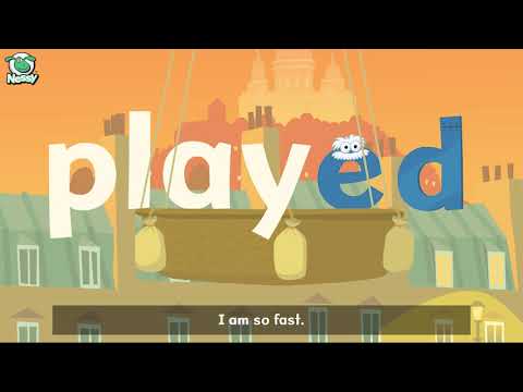 Nessy Reading Strategy | The -ed song  | Learn Past Tense | Educational Song | Learn to Read