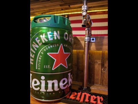 Tapping a Heineken mini keg tap into a bar!?! Will it work?