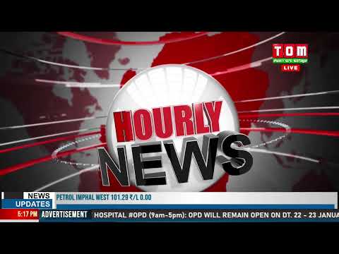 LIVE | TOM TV HOURLY NEWS AT 5:00 PM, 22 JAN 2024