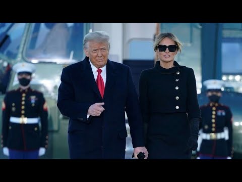 Trump departs D.C. for Florida on last morning of presidency