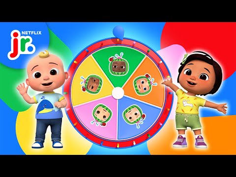 Mystery Wheel of BIG Feelings 😊💫 CoComelon Lane | Netflix Jr