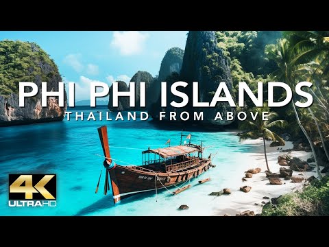 PHI PHI ISLANDS - THAILAND IN 4K DRONE FOOTAGE (ULTRA HD) - Thailand From Above UHD