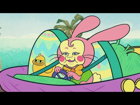 Easter Bunny and Marshmallow Ducky - Teen Titans Go! &quot;Feed Me&quot;