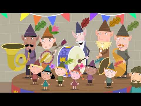 Ben and Holly's Little Kingdom | The Elf Band Rocks!! | Cartoons For Kids