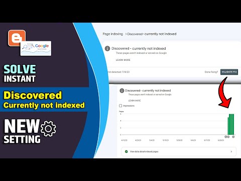 Discovered - currently not indexed for blogger | Google Search Console ✅ Solve Now