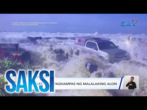 8 sugatan sa paghampas ng malalaking alon | Saksi