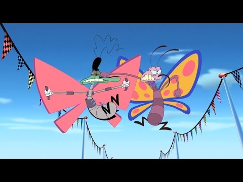 Oggy and the Cockroaches - Butterfly Race (S4E31) Full Episode in HD