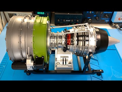 Miniature Turbofan Engine Assembly &amp; RUN!