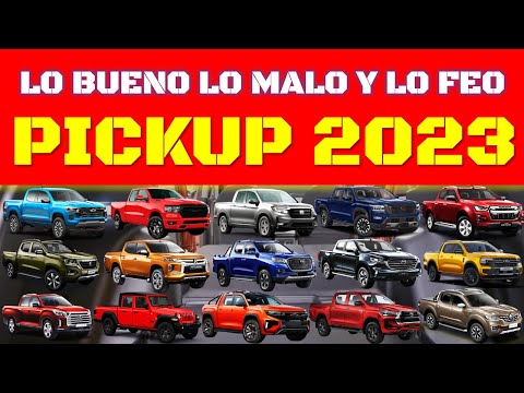 MEJORES PICKUP para este 2023 | Informaci&oacute;n SINCERA sobre lo BUENO y lo MALO de cada VEH&Iacute;CULO