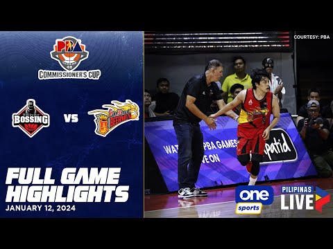 San Miguel vs. Blackwater highlights | PBA Season 48 Commissioner&rsquo;s Cup - Jan. 12, 2024