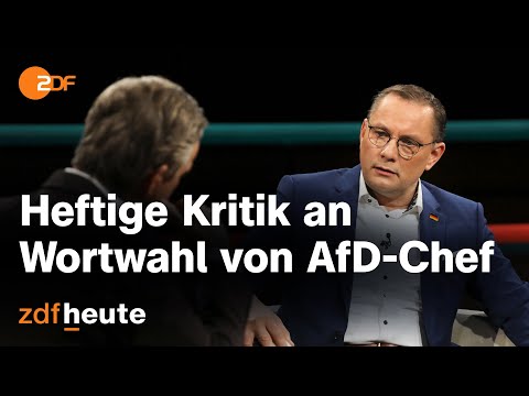 AfD-Chef Chrupalla wird &quot;Inkompetenz&quot; vorgeworfen | Markus Lanz vom 07. Dezember 2023