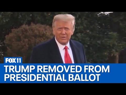 Donald Trump removed from 2024 ballot by Colorado Supreme Court