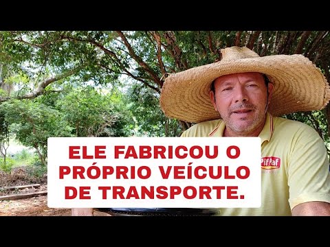 SR. FABIANO - NA FALTA DE GRANA ELE FABRICOU O PR&Oacute;PRIO VE&Iacute;CULO UTILIT&Aacute;RIO.