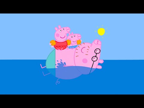 Peppa Pig in Hindi - Samudr Tat - हिंदी Kahaniya - Hindi Cartoons for Kids