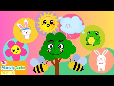 The Friendship Garden Adventure - Learning New Words - Vocabulary for Kids