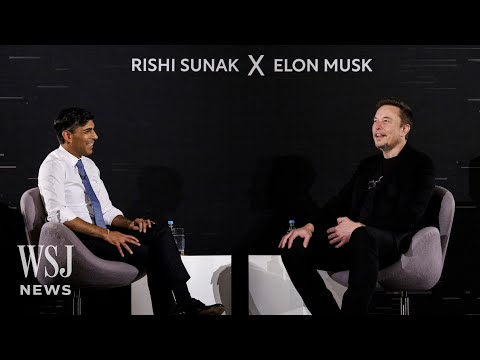 China and Rogue Robots: Elon Musk and Rishi Sunak Discuss AI | WSJ News