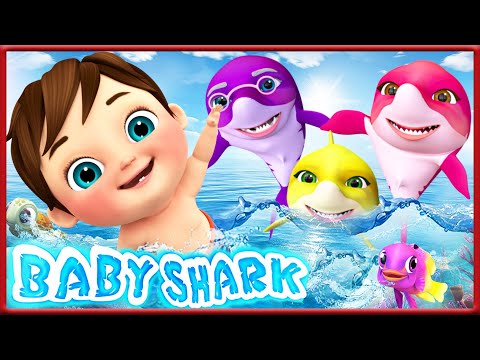 𝑵𝑬𝑾 Baby Shark Dance + More SONGS | 🍌 Banana Cartoon 3D Nursery Rhymes Baby &amp; Kids Songs 🍌