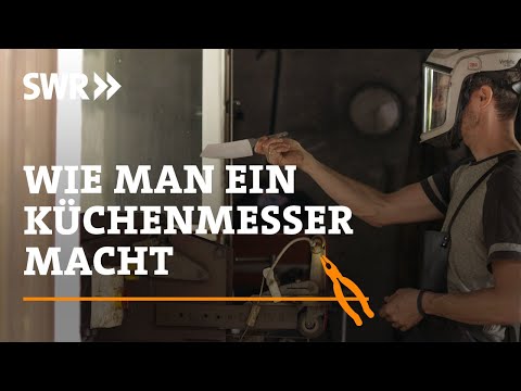 How to make a kitchen knife | SWR Handwerkskunst