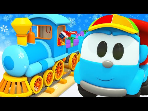 Leo the truck full episodes. Toy trains for kids. Vehicles &amp; Choo Choo Train cartoons for kids.