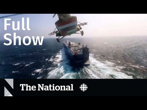 CBC News: The National | Cargo ships under attack in the Red Sea