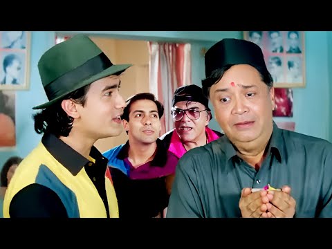 आप अमर के पिता है! आप तो पुरुष ही नहीं, महापुरुष है! | Salman &amp; Aamir Khan Superhit Movie Scene