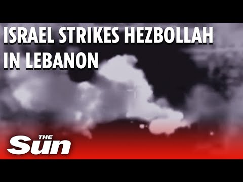 Israeli forces strike Hezbollah infrastructure in Lebanon