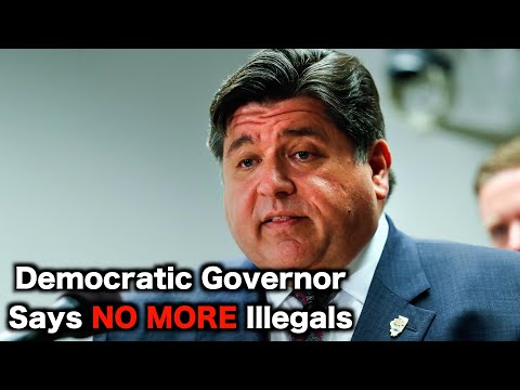 Illinois Governor CRIES About Migrants