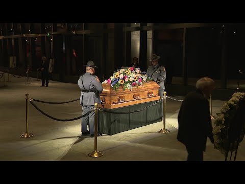 First Lady Rosalynn Carter lies in repose at Carter Center in Atlanta: LIVE STREAM