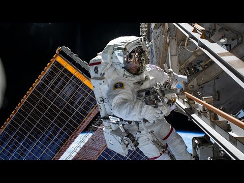 Spacewalk with Astronauts Steve Bowen and Woody Hoburg (June 9, 2023) (Official NASA Broadcast)