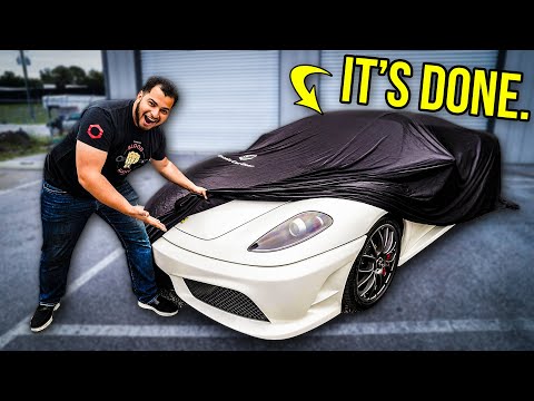 Rebuilding A Wrecked $300,000 Ferrari 430 Scuderia | FINALE