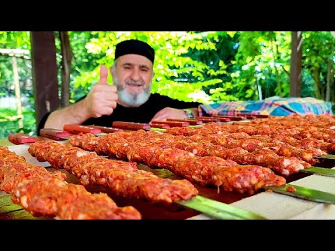 Adana Kebab Real Authentic Recipe ⚠️ Extremely delicious ❗ ASMR Relaxing Cooking