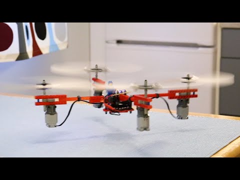 Making a Drone with Lego Motors and Propellers